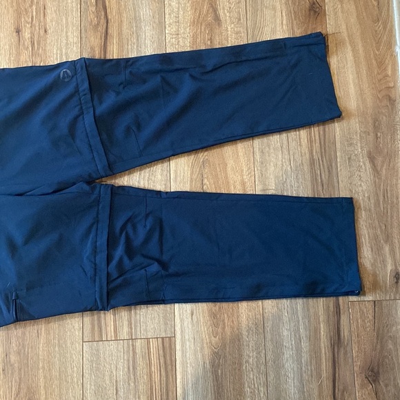 Outdoor Adventures dark blue zip-off/convertible hiking pants - Picture 4 of 11